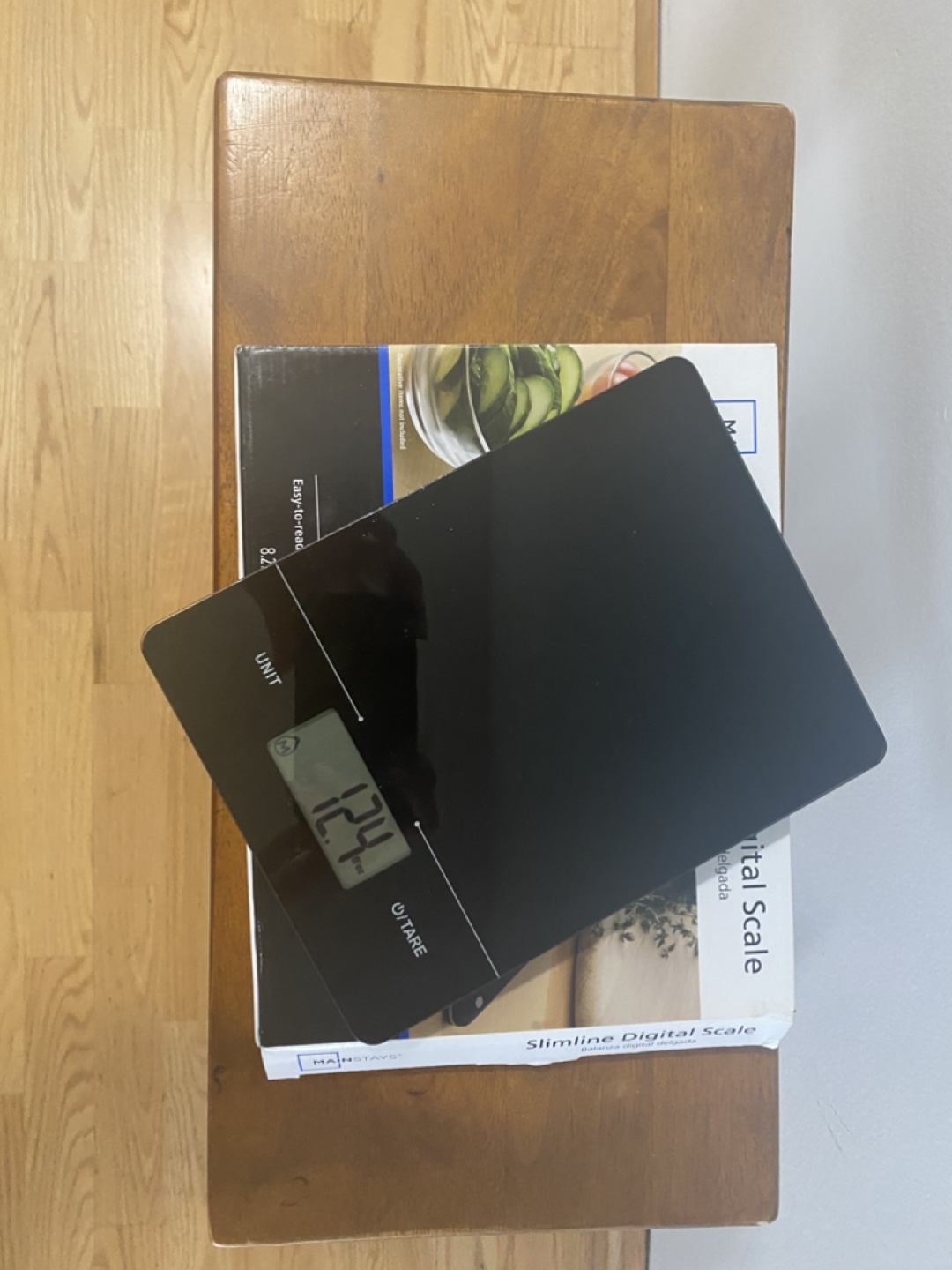 Mainstays Slimline Digital Kitchen Scale - New in Box - photo 2