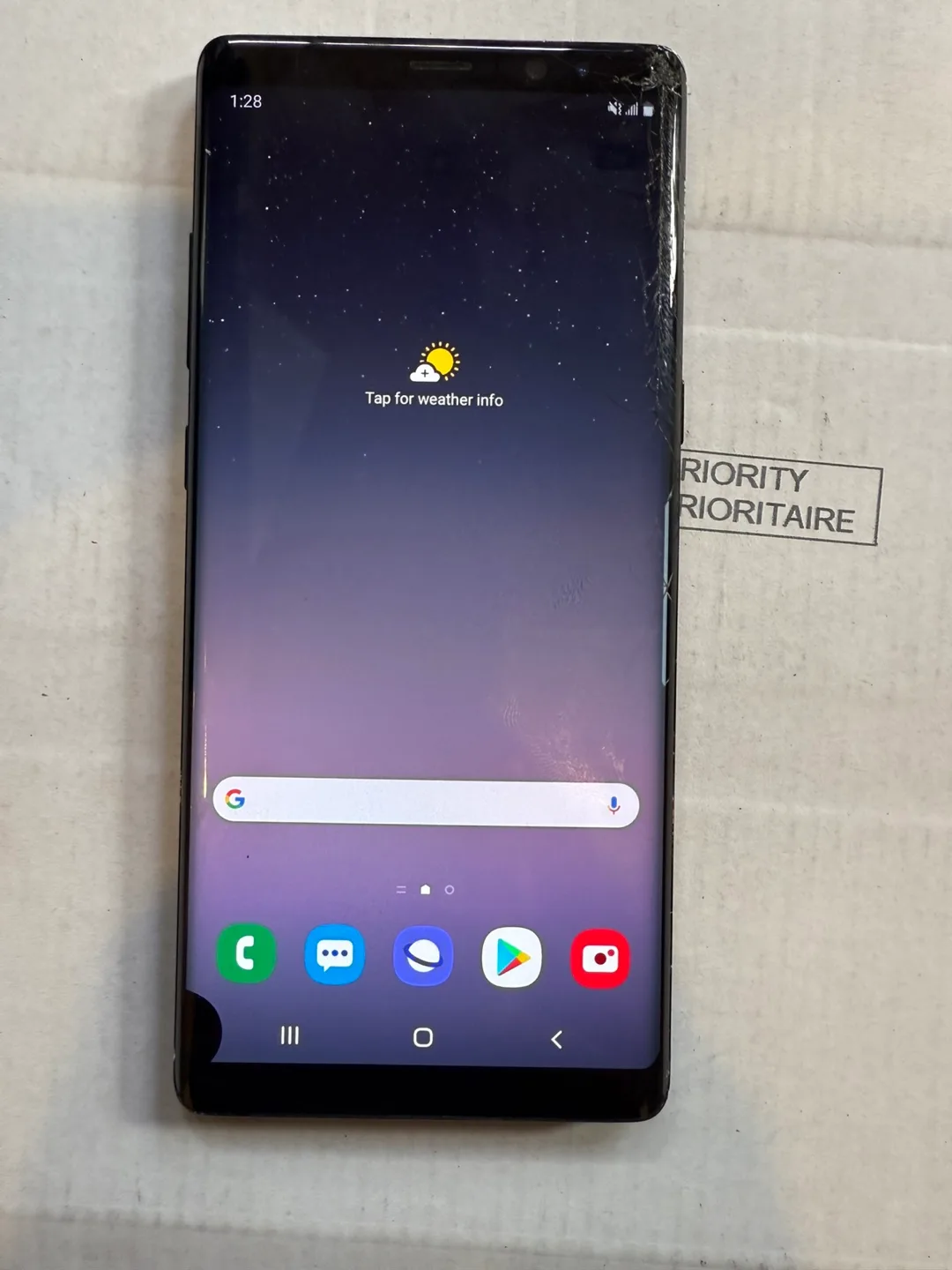 Samsung Galaxy Note8 SM-N950W - For Parts or Repair thumbnail