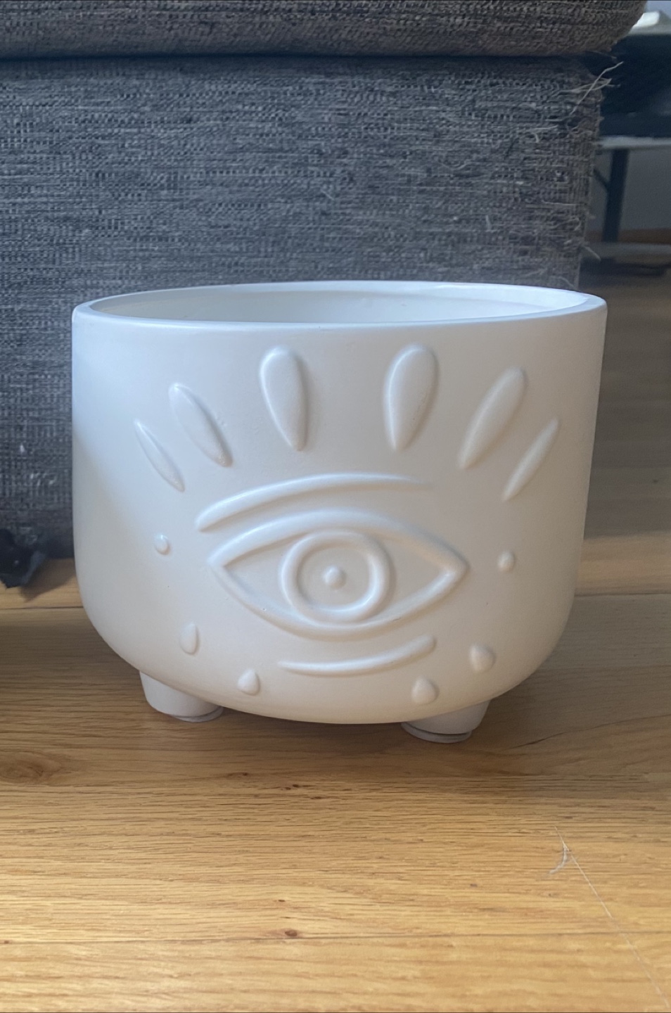 White Planter Pot