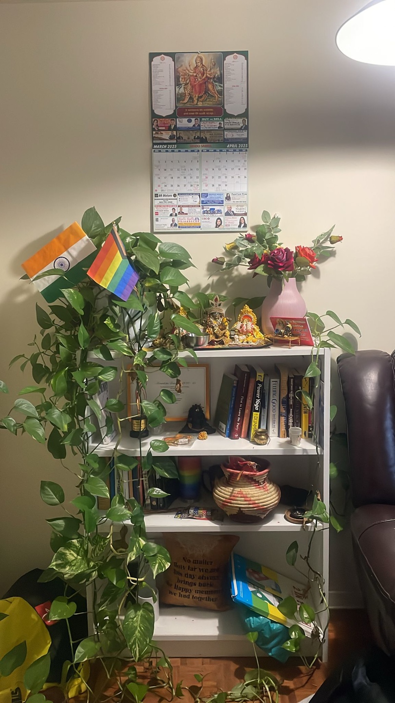 White 3-shelf bookcase