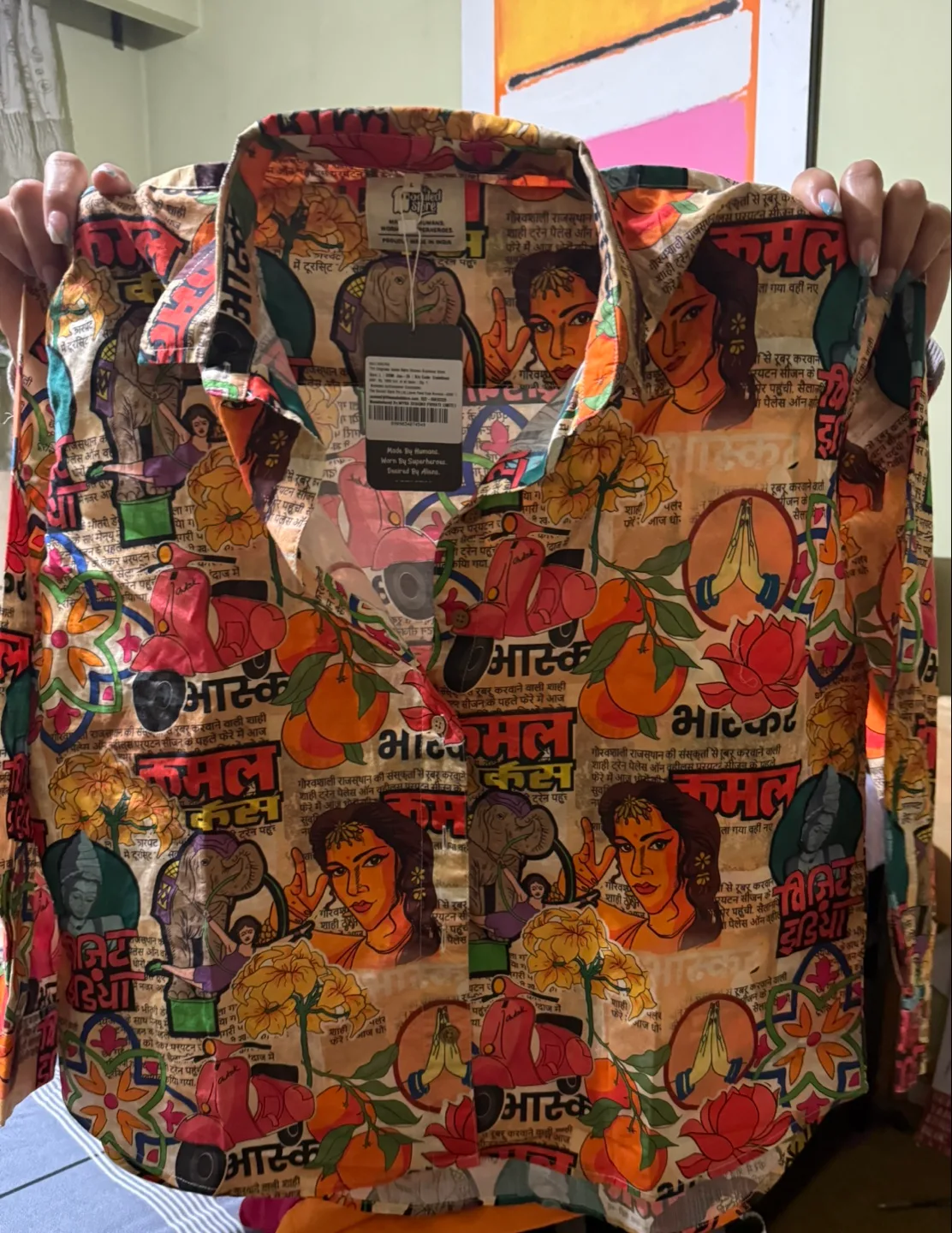 Two Long Sleeve Button Down Coloured Shirts image indicator(2)