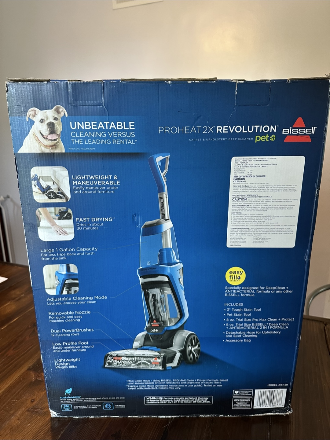 BISSELL Carpet Upholstery Deep Cleaner - photo 2