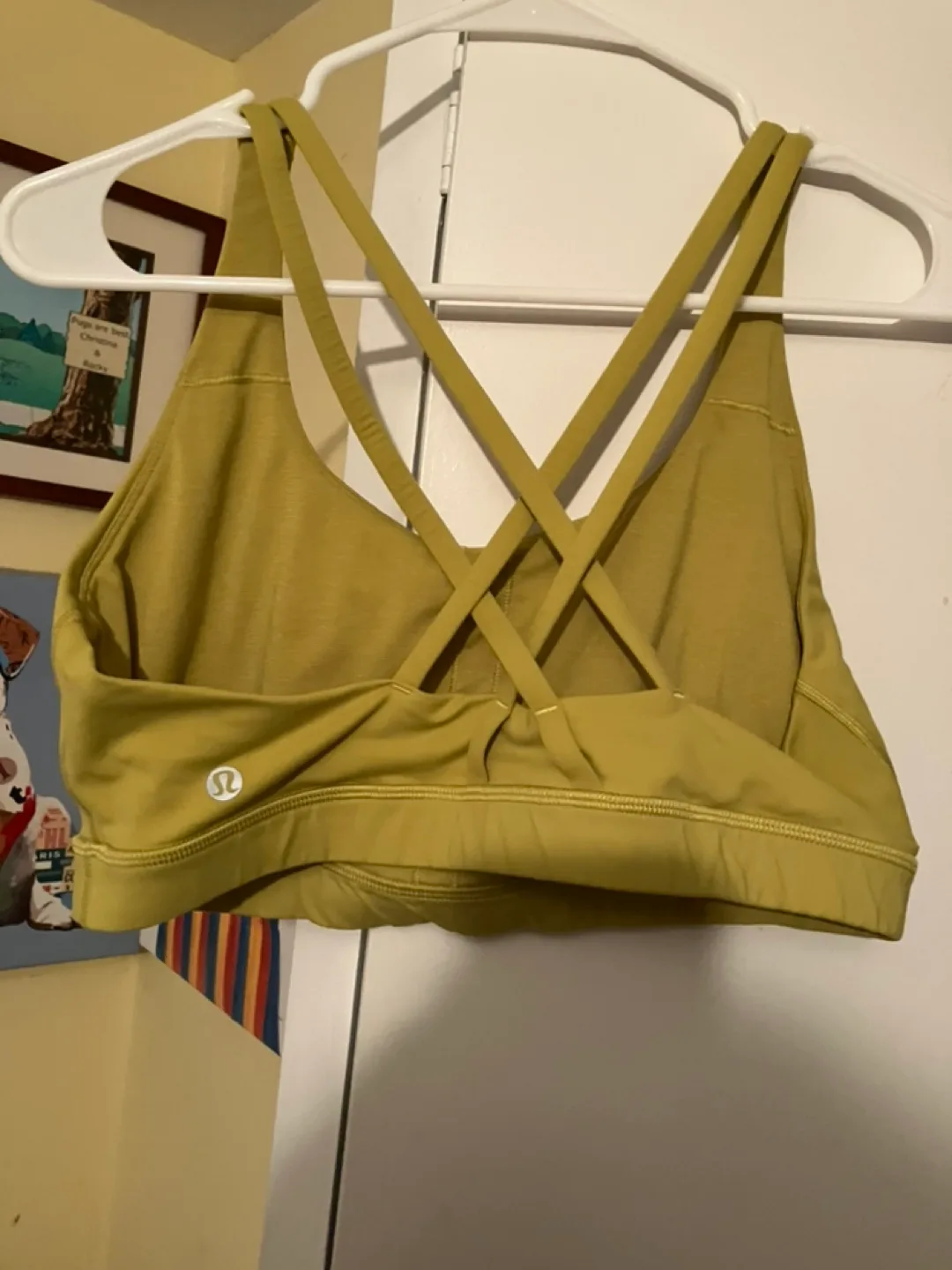 Lululemon Align Tank Bra - Size 14 - Olive Green image indicator(2)