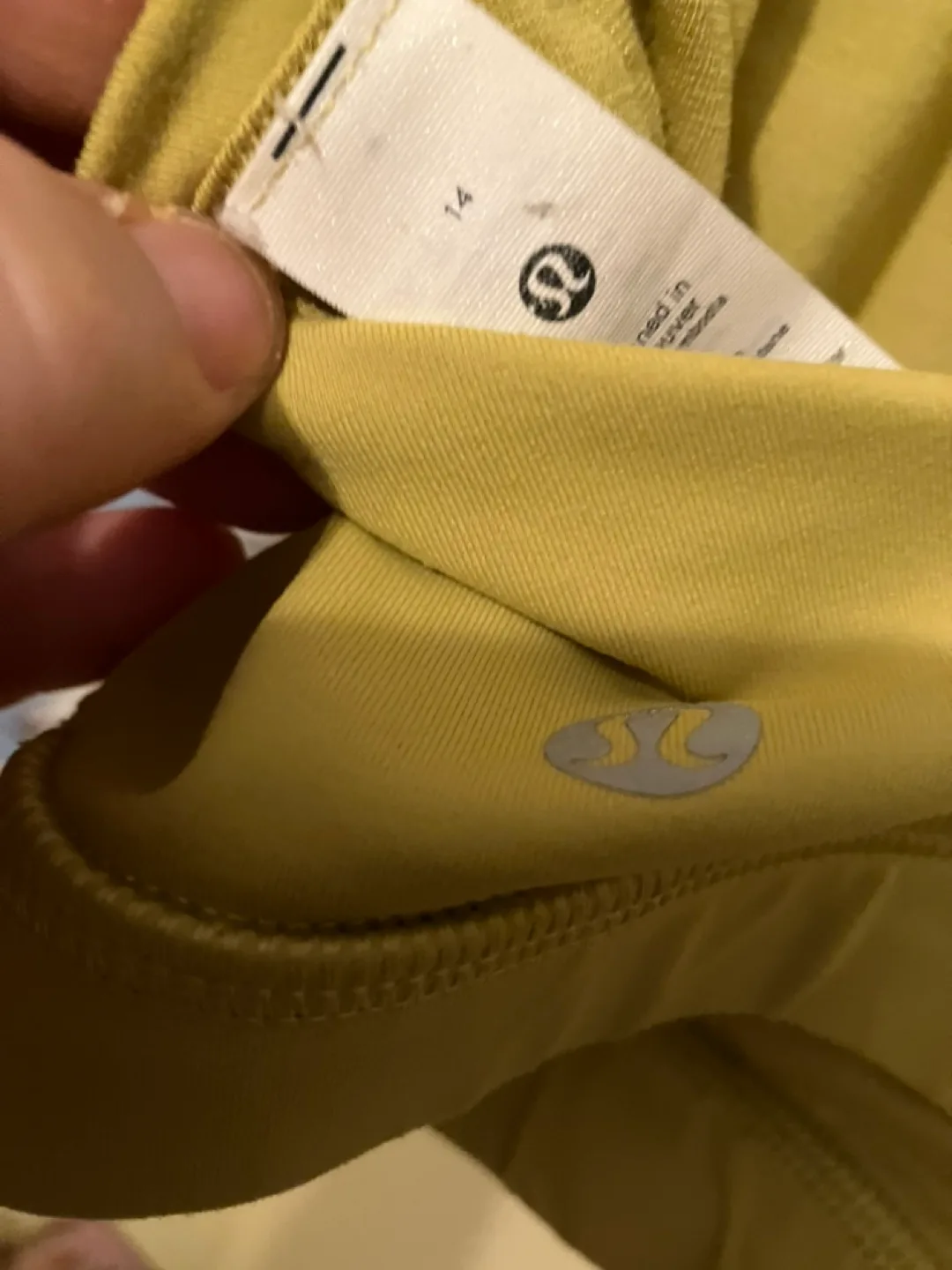 Lululemon Align Tank Bra - Size 14 - Olive Green image indicator(3)