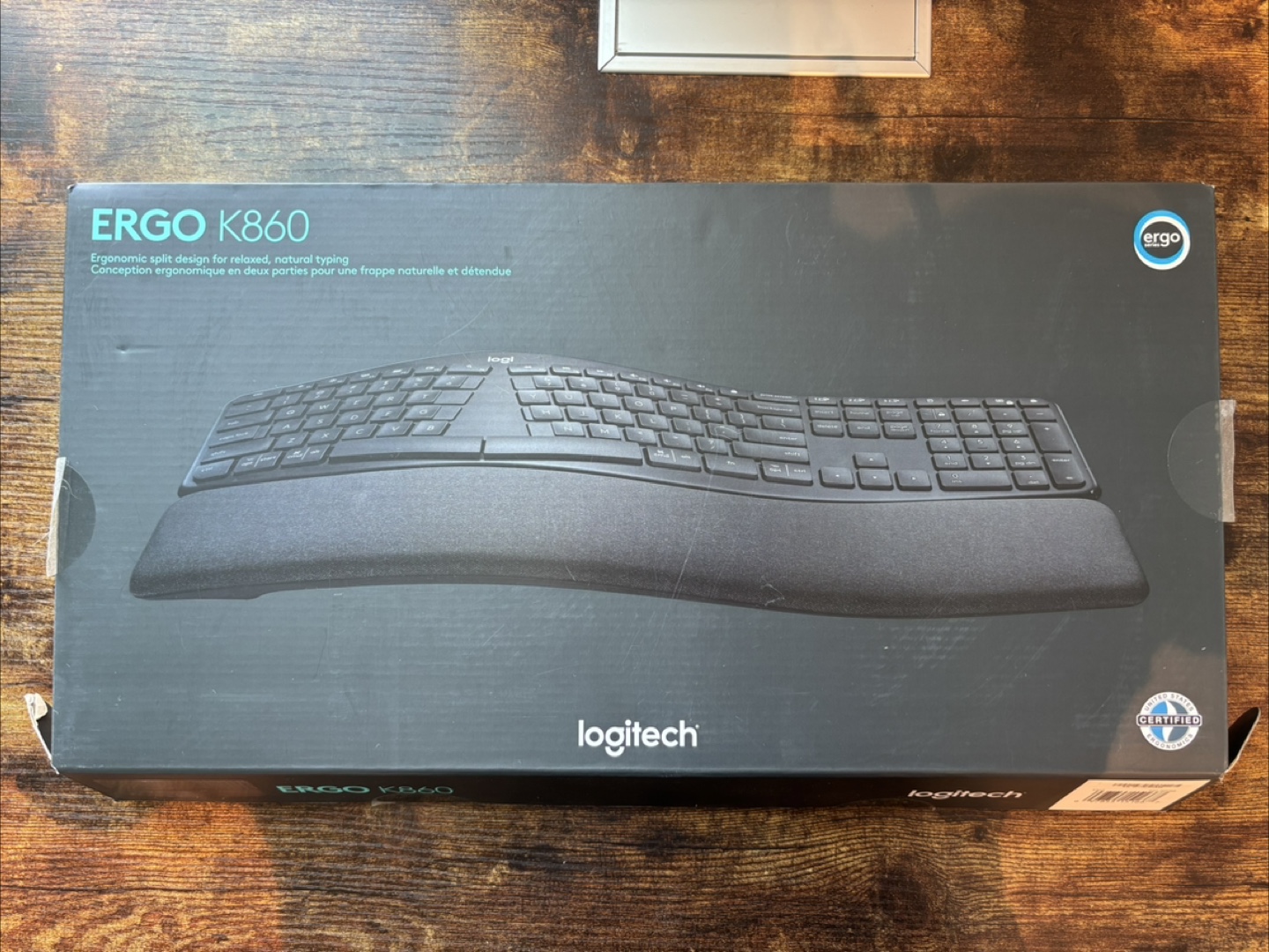 Logitech ERGO K860 Wireless Ergonomic Keyboard - photo 3