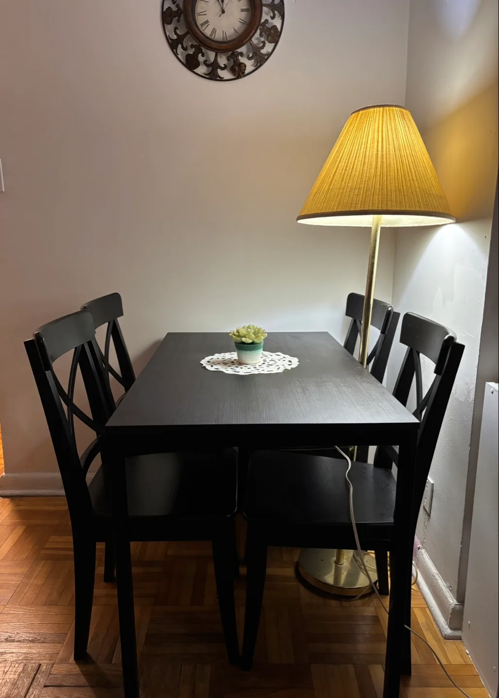 IKEA Dining Set Table + 4 Chairs Great Condition $180 thumbnail