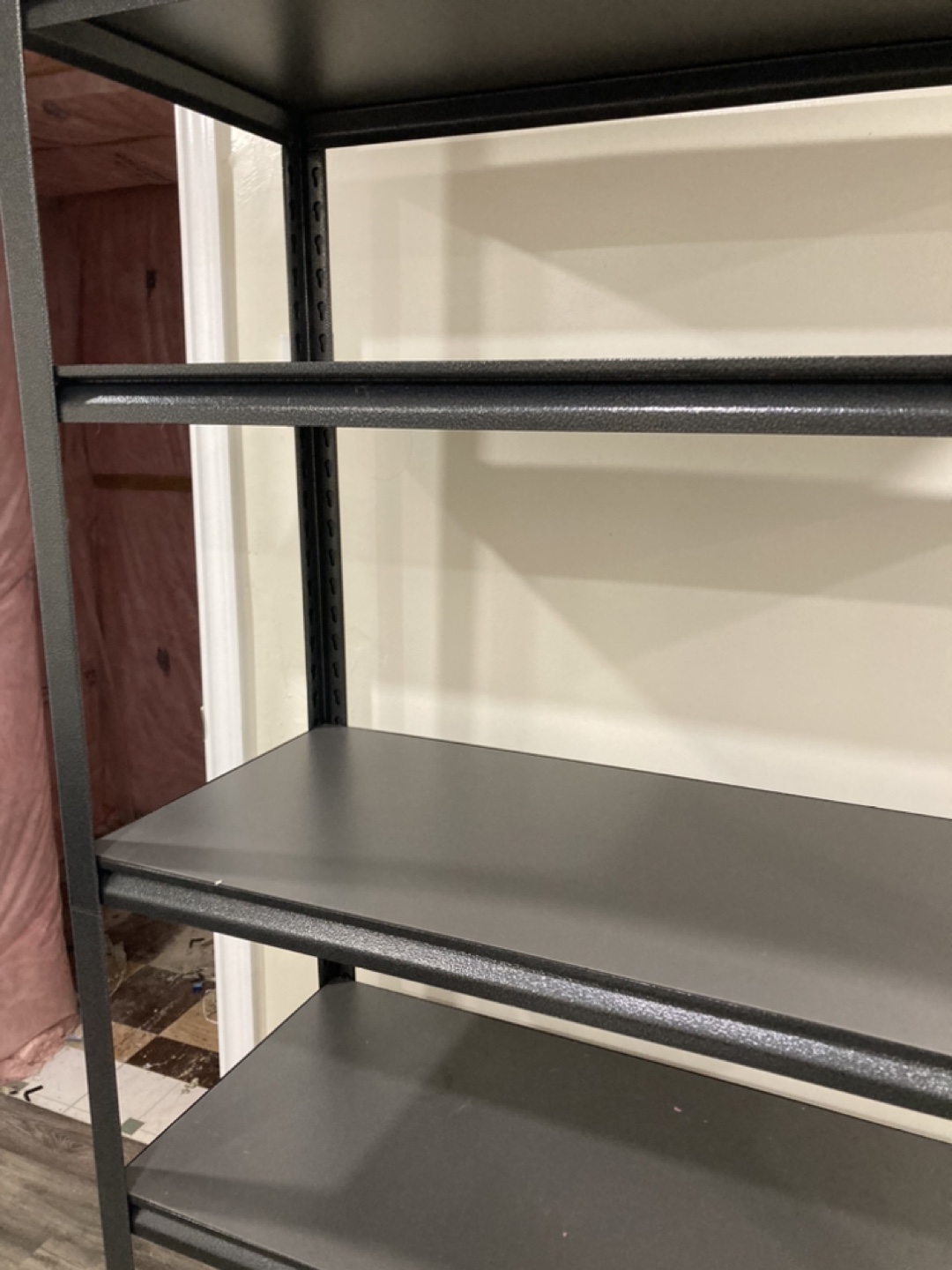 Heavy-duty 5-shelf metal shelving unit - photo 3
