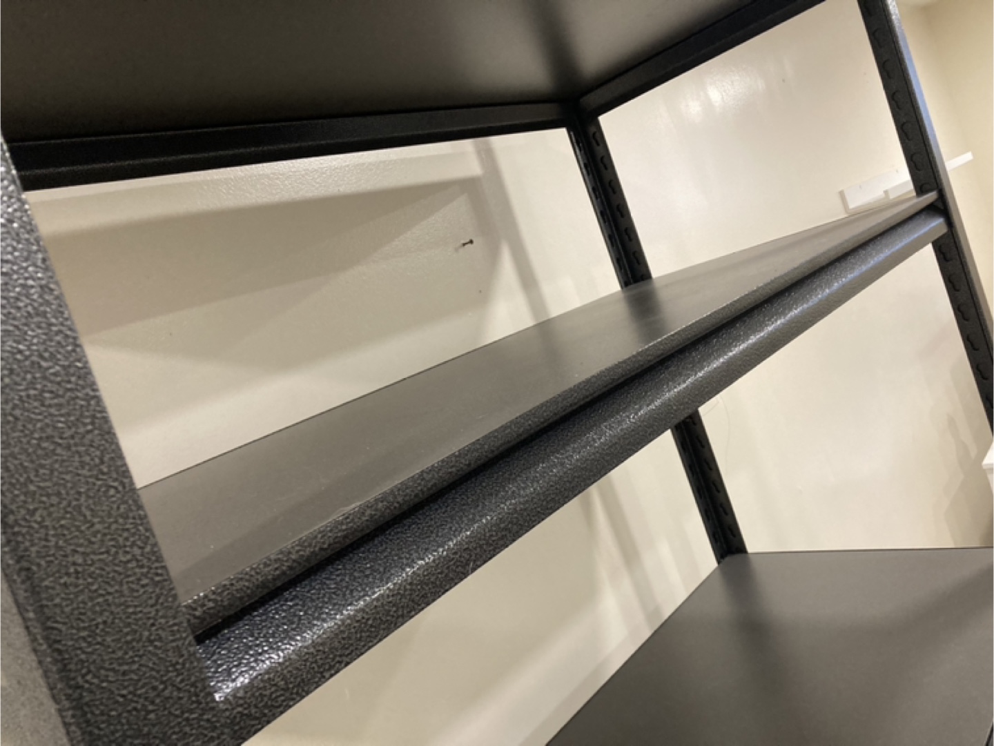 Heavy-duty 5-shelf metal shelving unit - photo 4