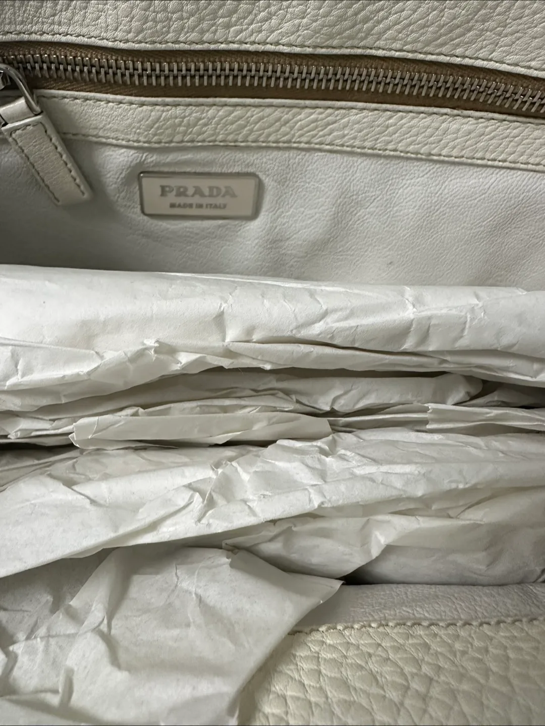 Prada Raffia and Leather Tote Bag thumbnail