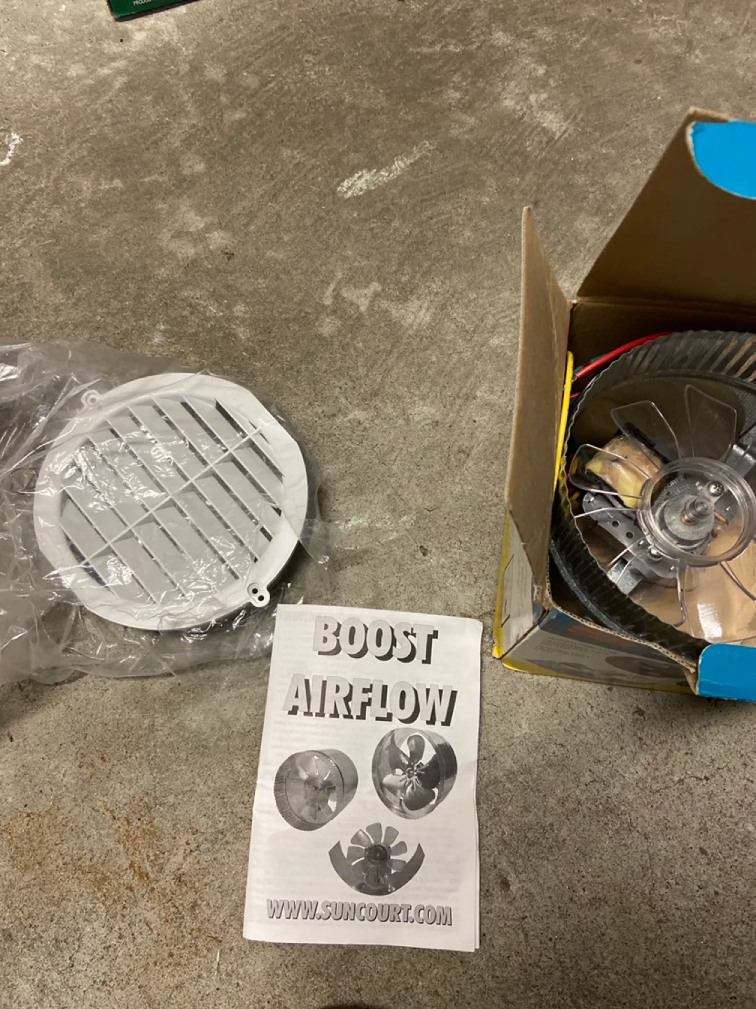 Suncourt 2-Speed Professional In-Line Duct Fan - DB305 5" image indicator(3)