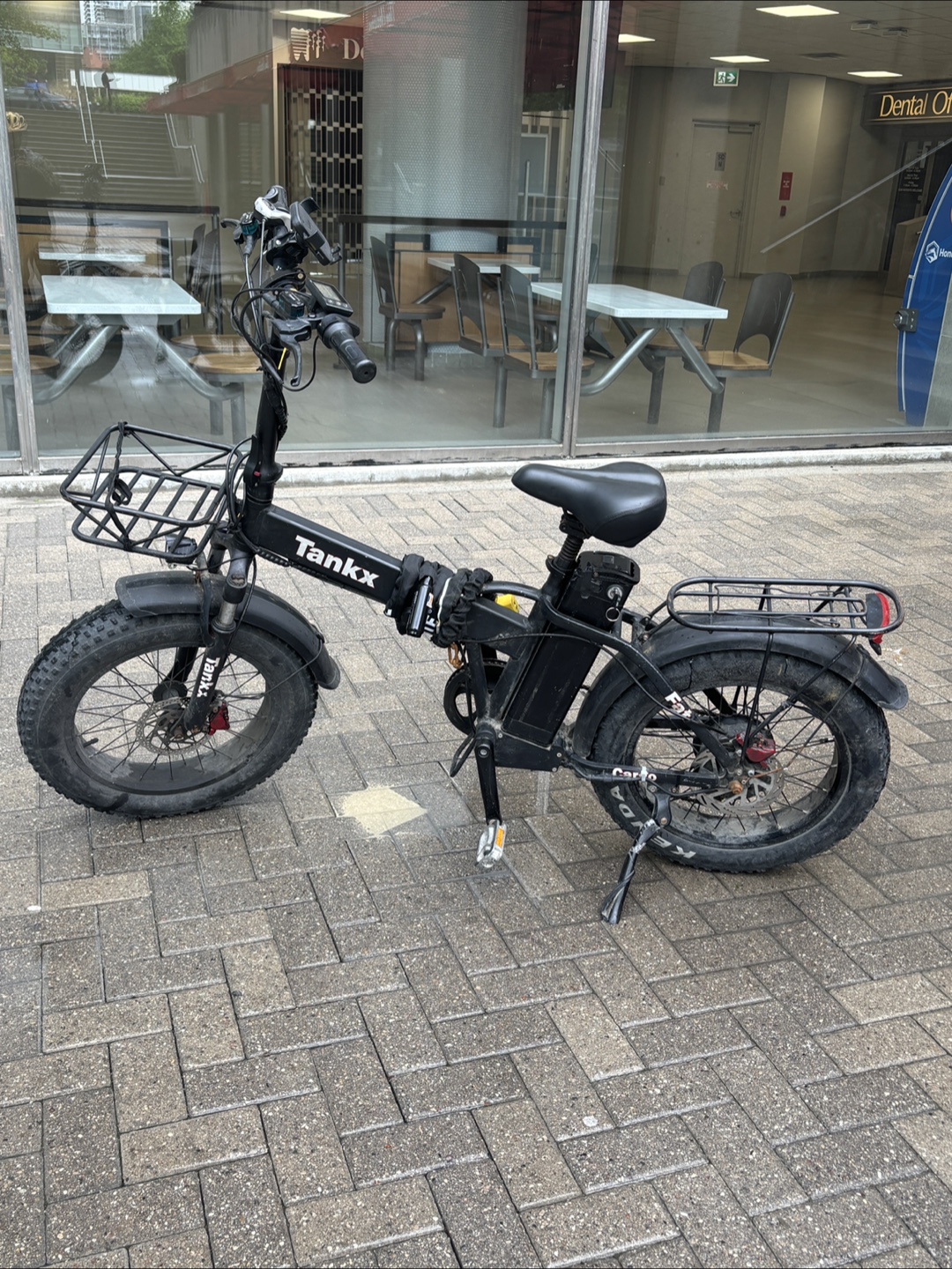 Tankx Folding Electric Fat Tire Bike - photo 2