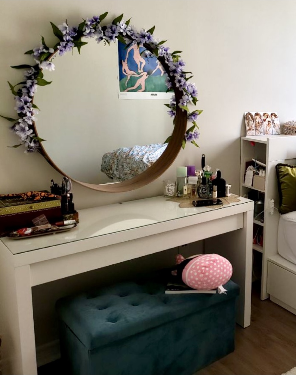 IKEA STOCKHOLM Round Mirror - photo 2