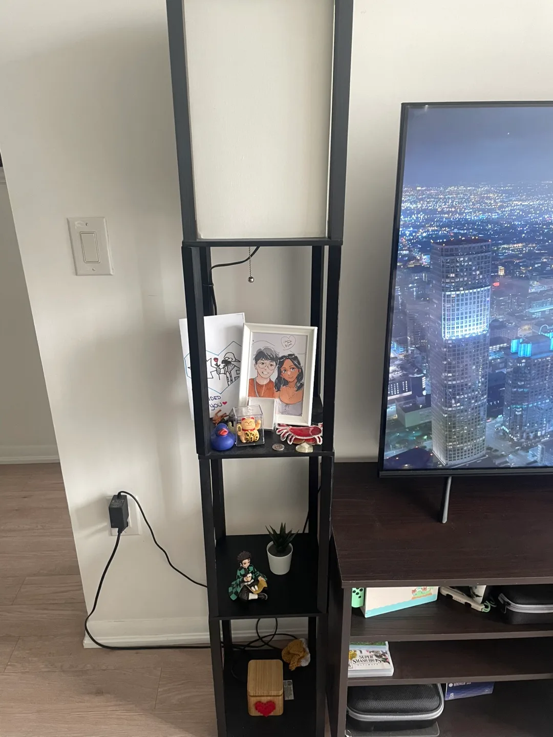 Floor Lamp with Shelves thumbnail