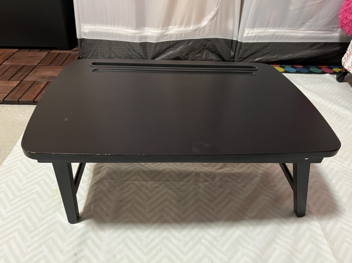 Black Foldable Lap Desk