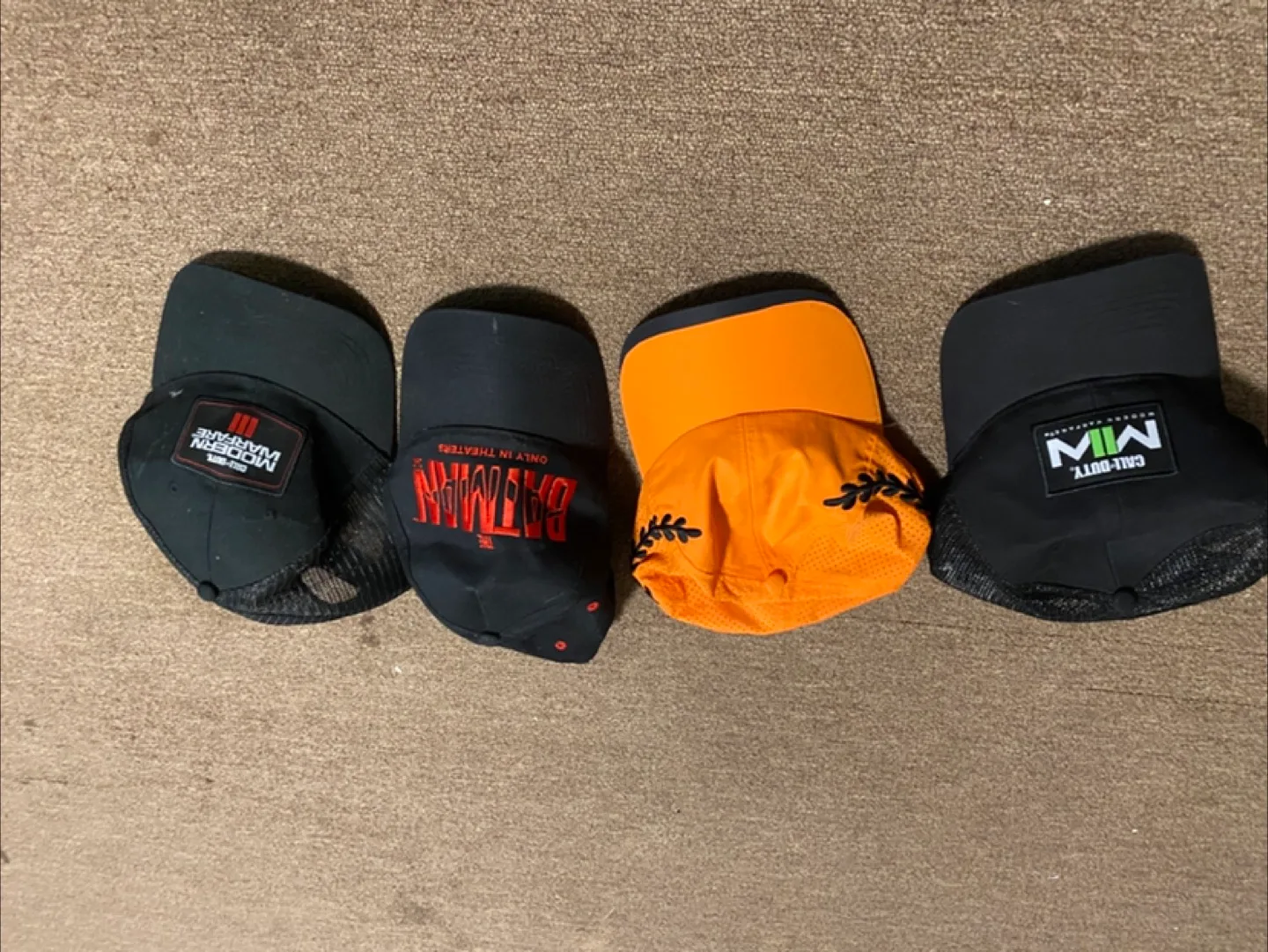 Bundle of 4 Hats - Modern Warfare ,#freecycle thumbnail
