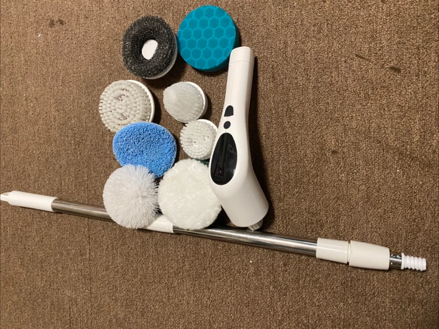 Power Scrubber Cleaning Brush Set with Attachments #freecycle image indicator(5)