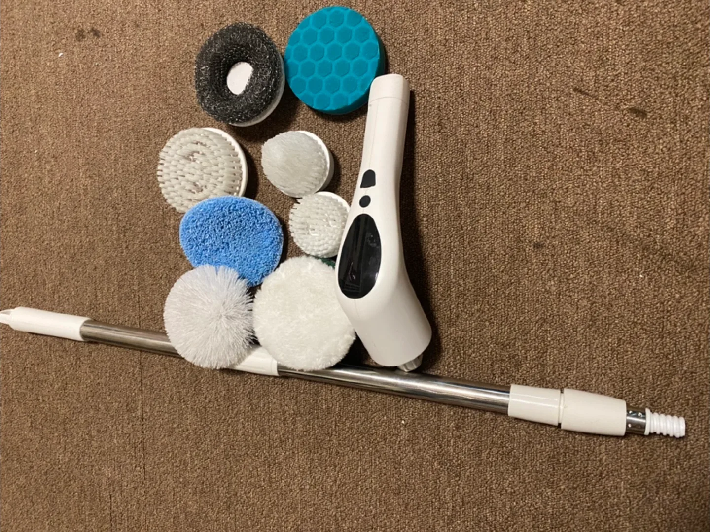 Power Scrubber Cleaning Brush Set with Attachments #freecycle image indicator(6)