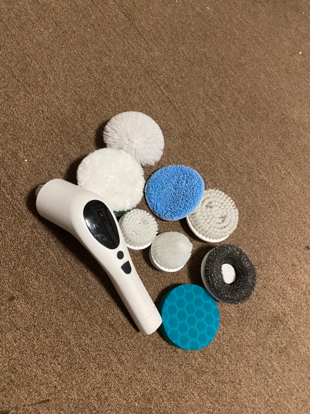 Power Scrubber Cleaning Brush Set with Attachments #freecycle image indicator(4)