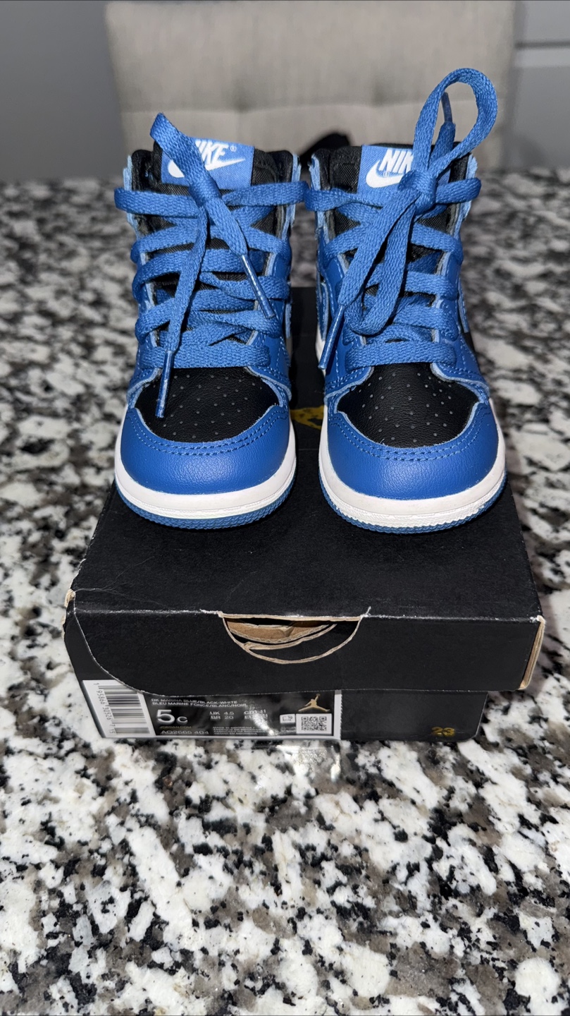 Air Jordan 1 High OG Toddler Shoes - Size 3C - photo 3