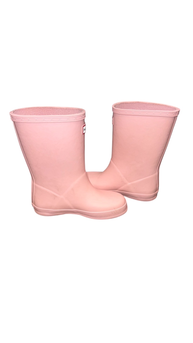 Hunter Kids' First Classic Rain Light pink Boot size US 10 - photo 4