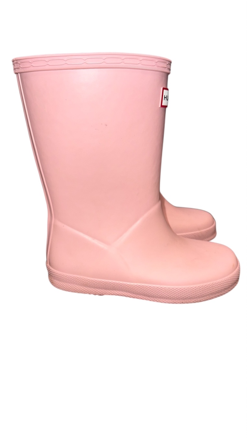 Hunter Kids' First Classic Rain Light pink Boot size US 10 - photo 2