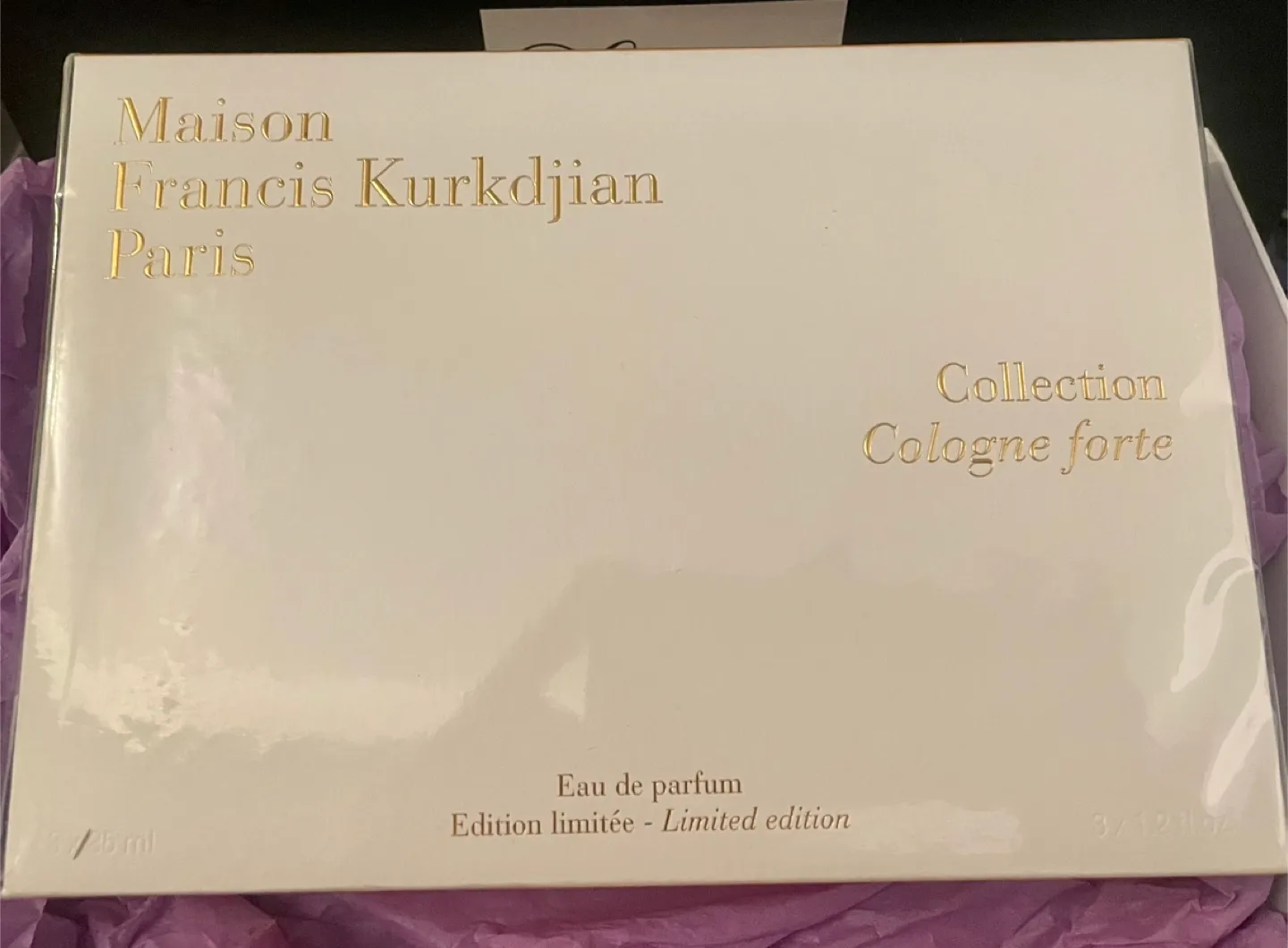 Maison Francis Kurkdjian Limited Edition EDP - Aqua - 3 x 35 ml thumbnail