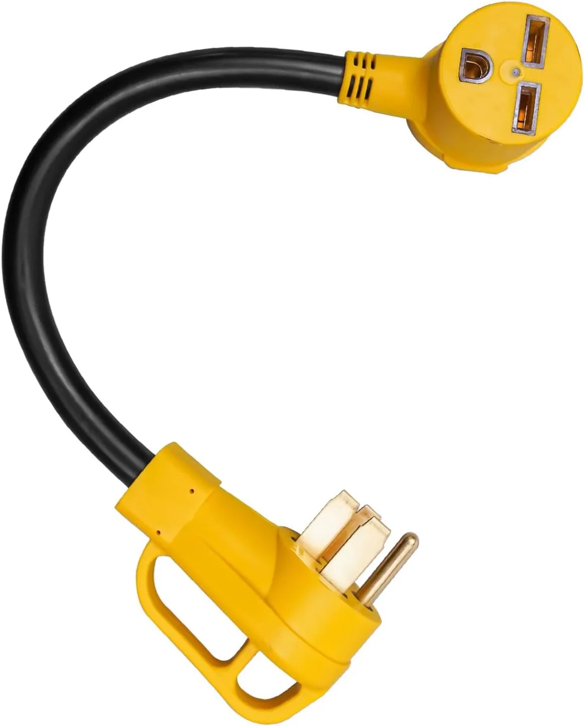 RV 30-Amp Power Adapter, Yellow, 50 to 30 Amp thumbnail