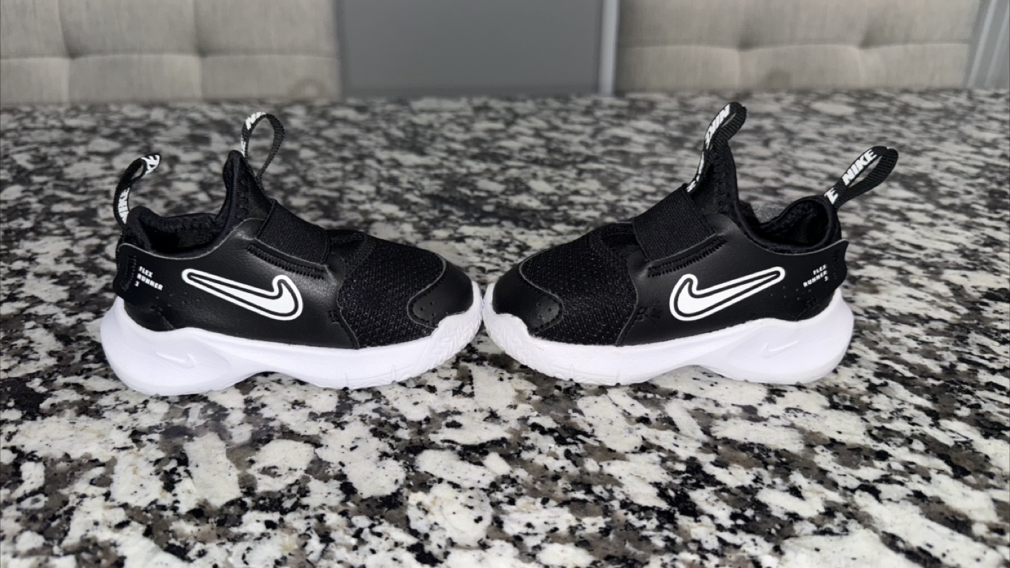Nike Flex Runner 3 black toddler shoe size 5 - photo 5