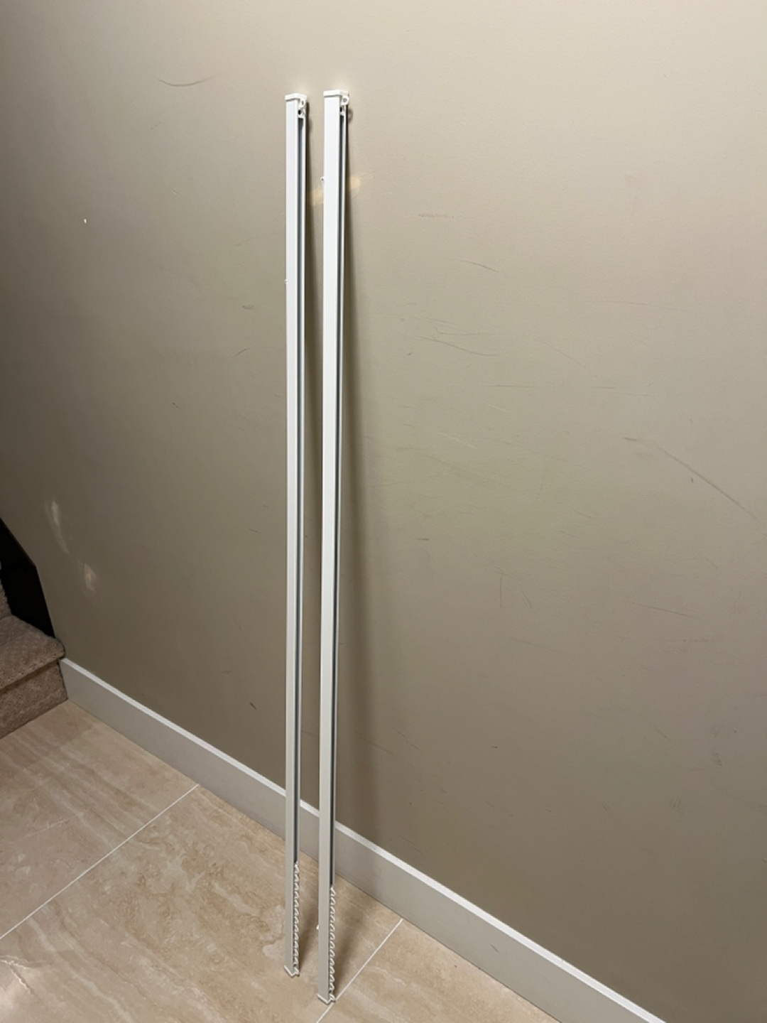 Ikea Curtain track rail - White 140cm