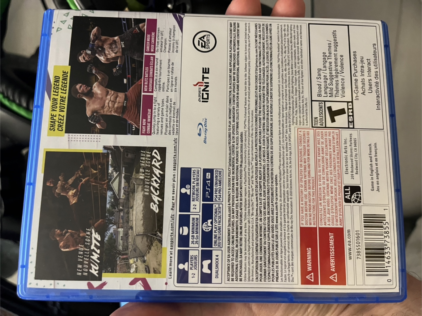 EA Sports UFC 4 PS4