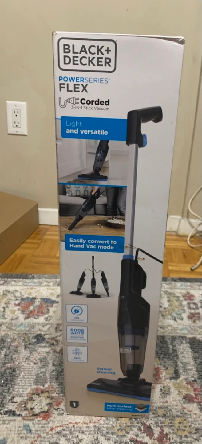 Black+Decker Powerseries Flex Corded 3-in-1 Stick Vacuum thumbnail