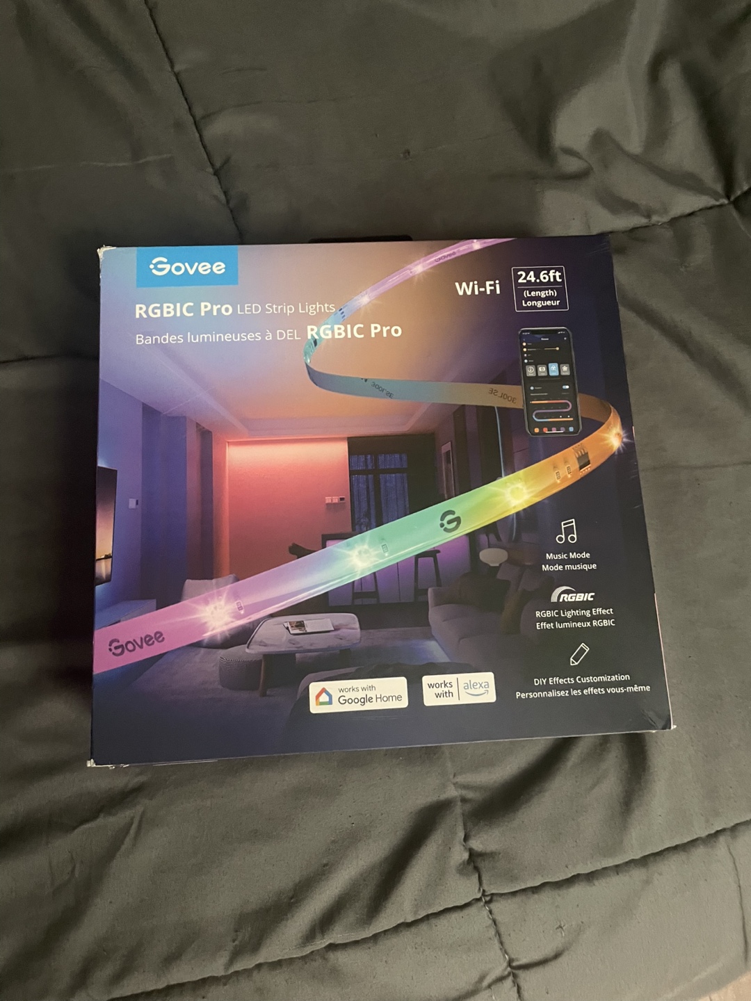 Govee RGBIC Pro LED Strip Lights - 24.6ft