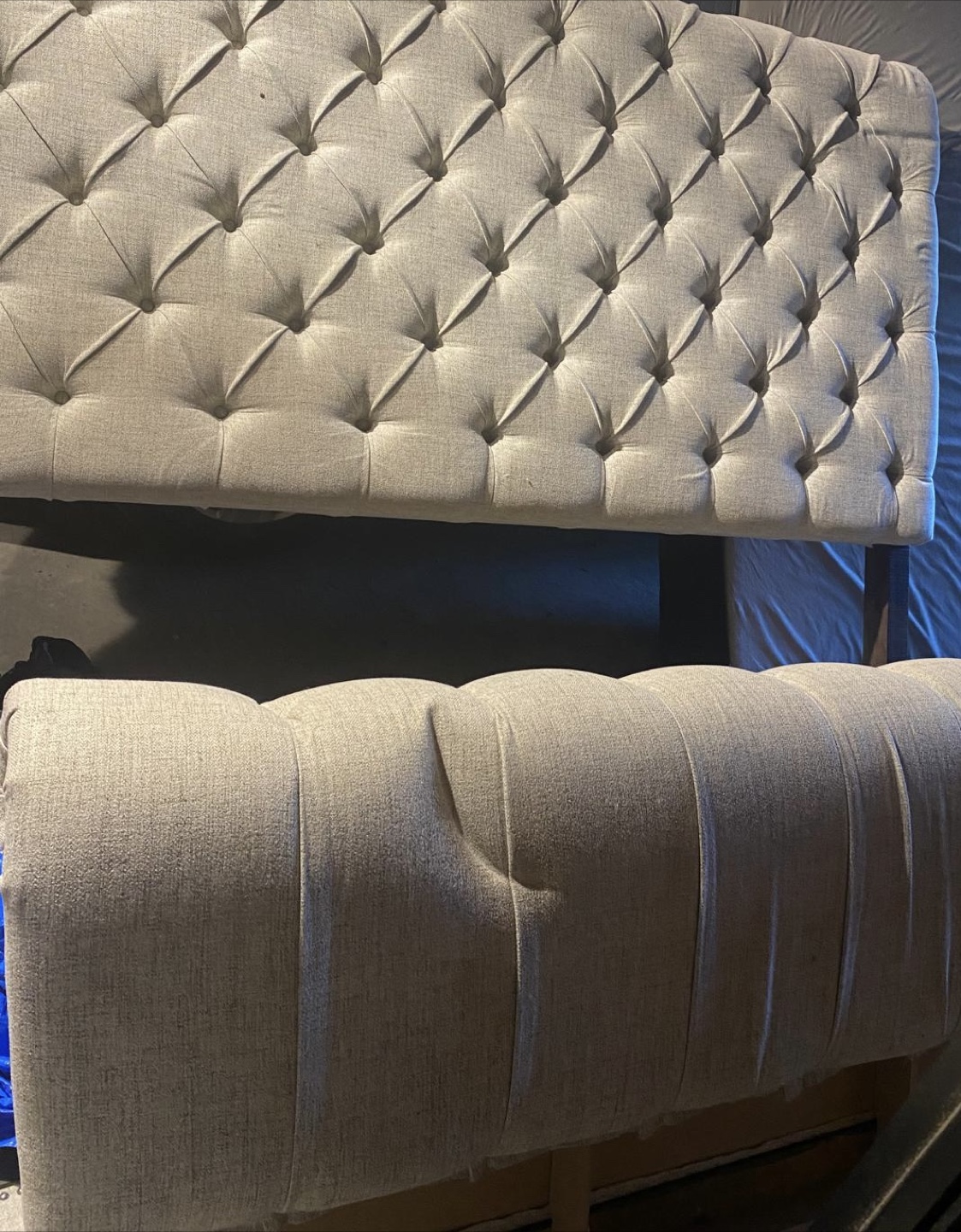 Ashley Furniture king Bed Frame and Headboard - photo 3