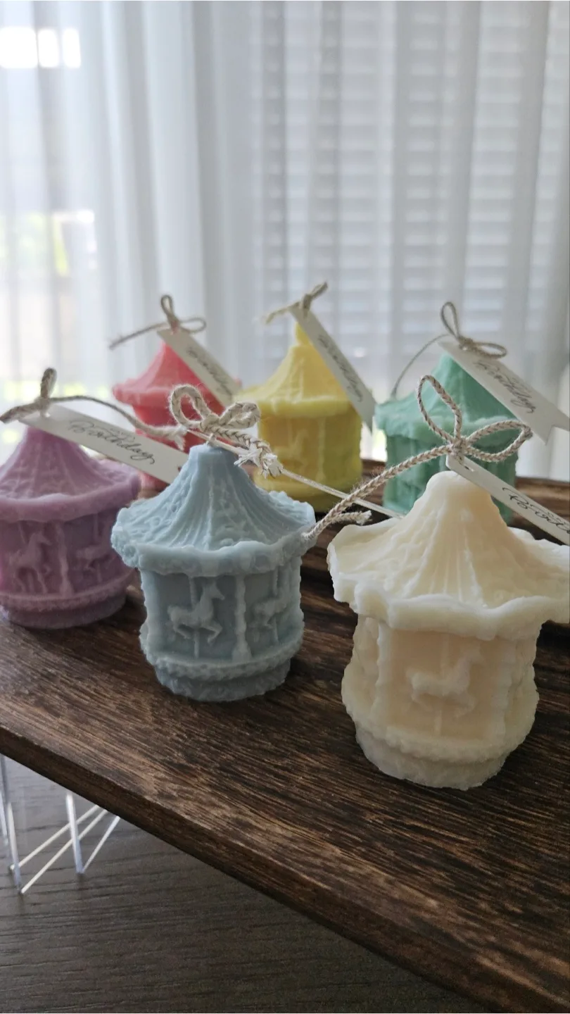 Handmade Soy Candles – Cute, Scented, Gift-Ready & Unique! 🎁🧸🌸 image indicator(4)