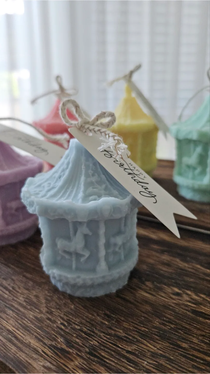 Bubble & Carousel Candles –Colorful & Handmade with Love! image indicator(3)