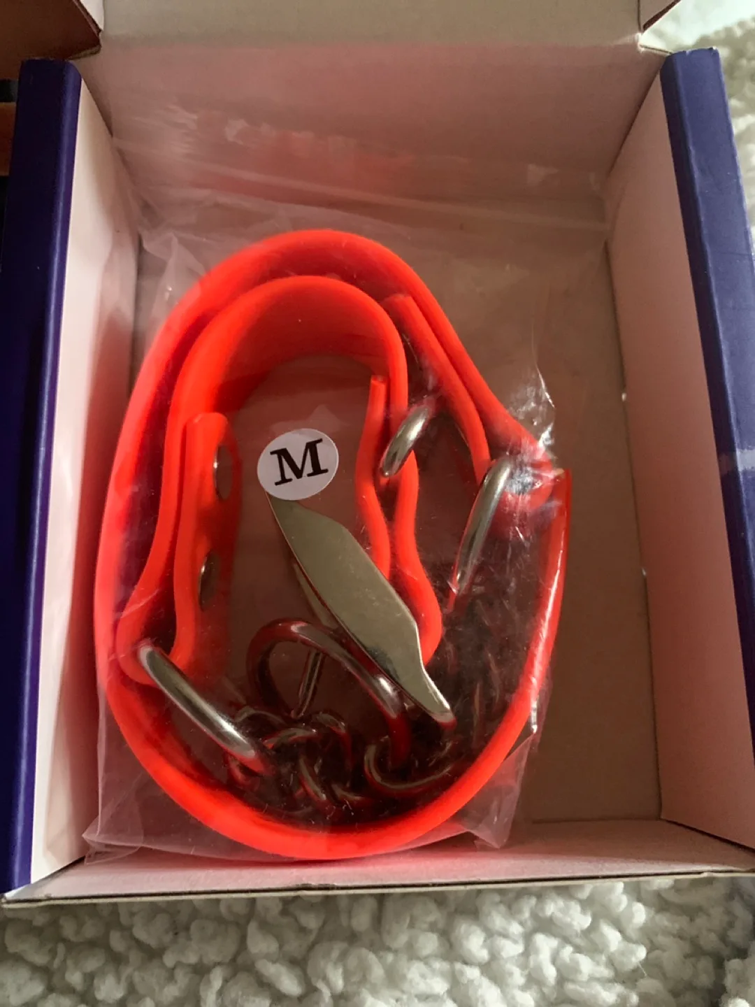 #freecycle Regal Dog Products Dog Collar with Chain - Medium image indicator(2)