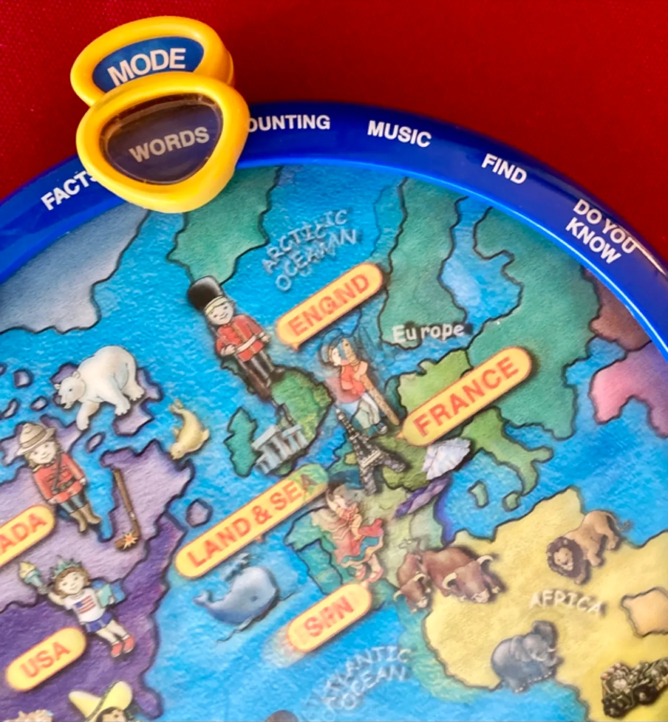 ✨LeapFrog Kids Around the World Talking Globe image indicator(3)