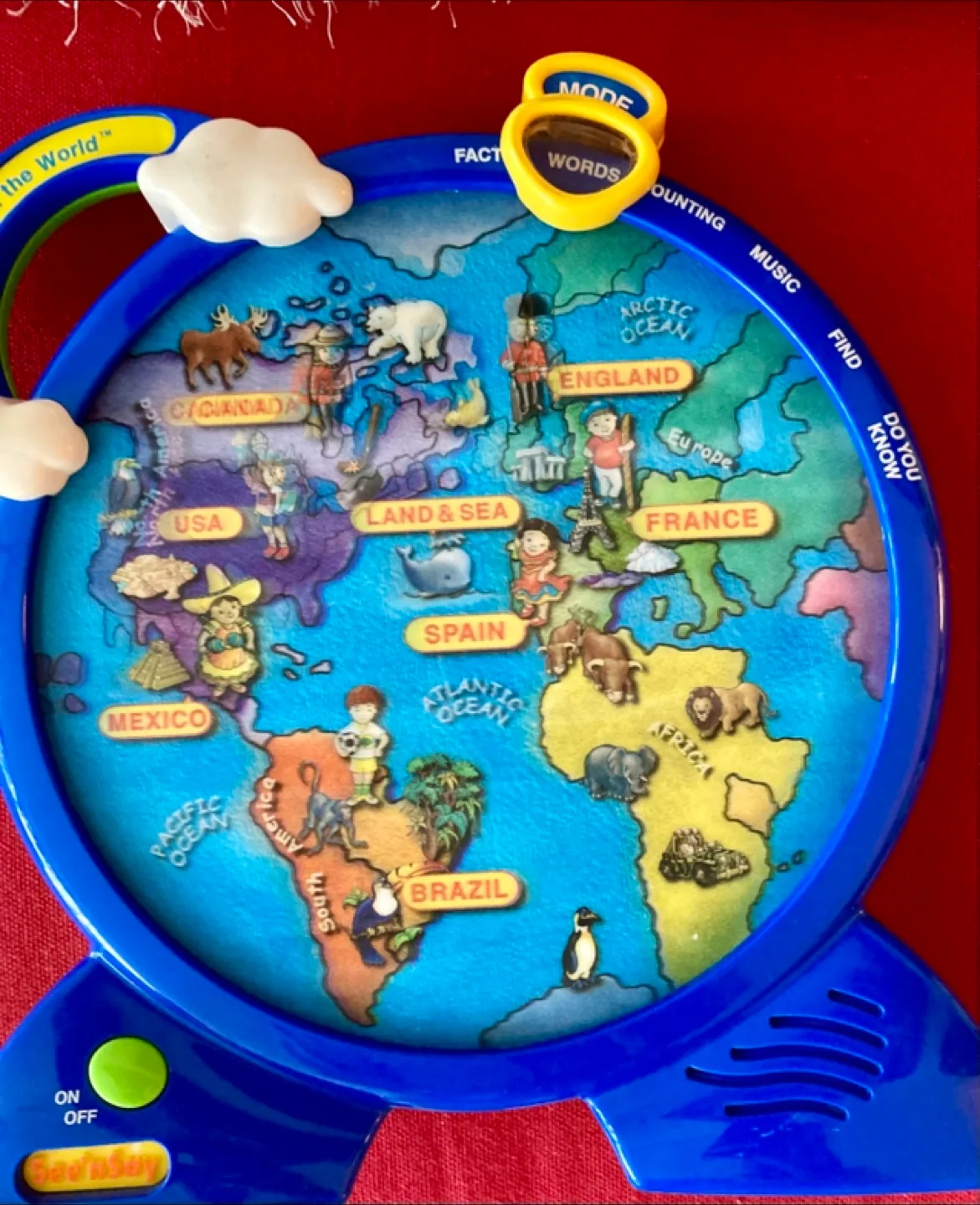 ✨LeapFrog Kids Around the World Talking Globe image indicator(2)
