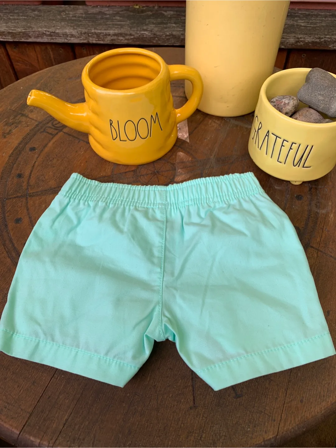 Carter's 6m Baby Boy's Peach Polo Shirt and Shorts Set image indicator(7)