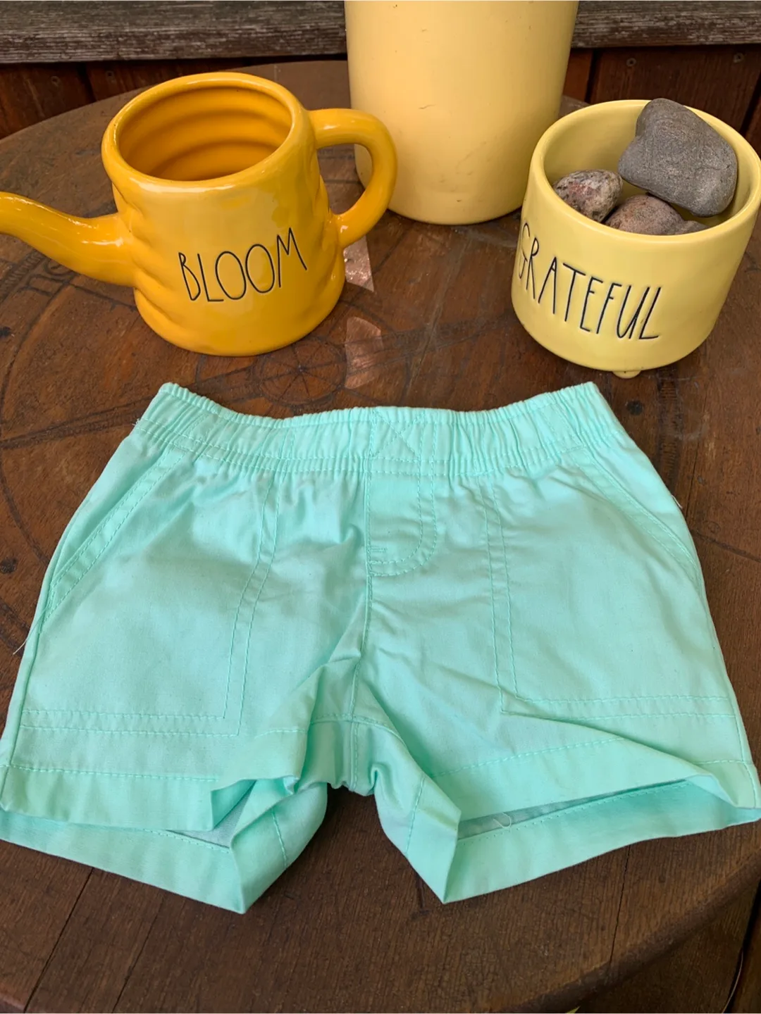 Carter's 6m Baby Boy's Peach Polo Shirt and Shorts Set image indicator(6)