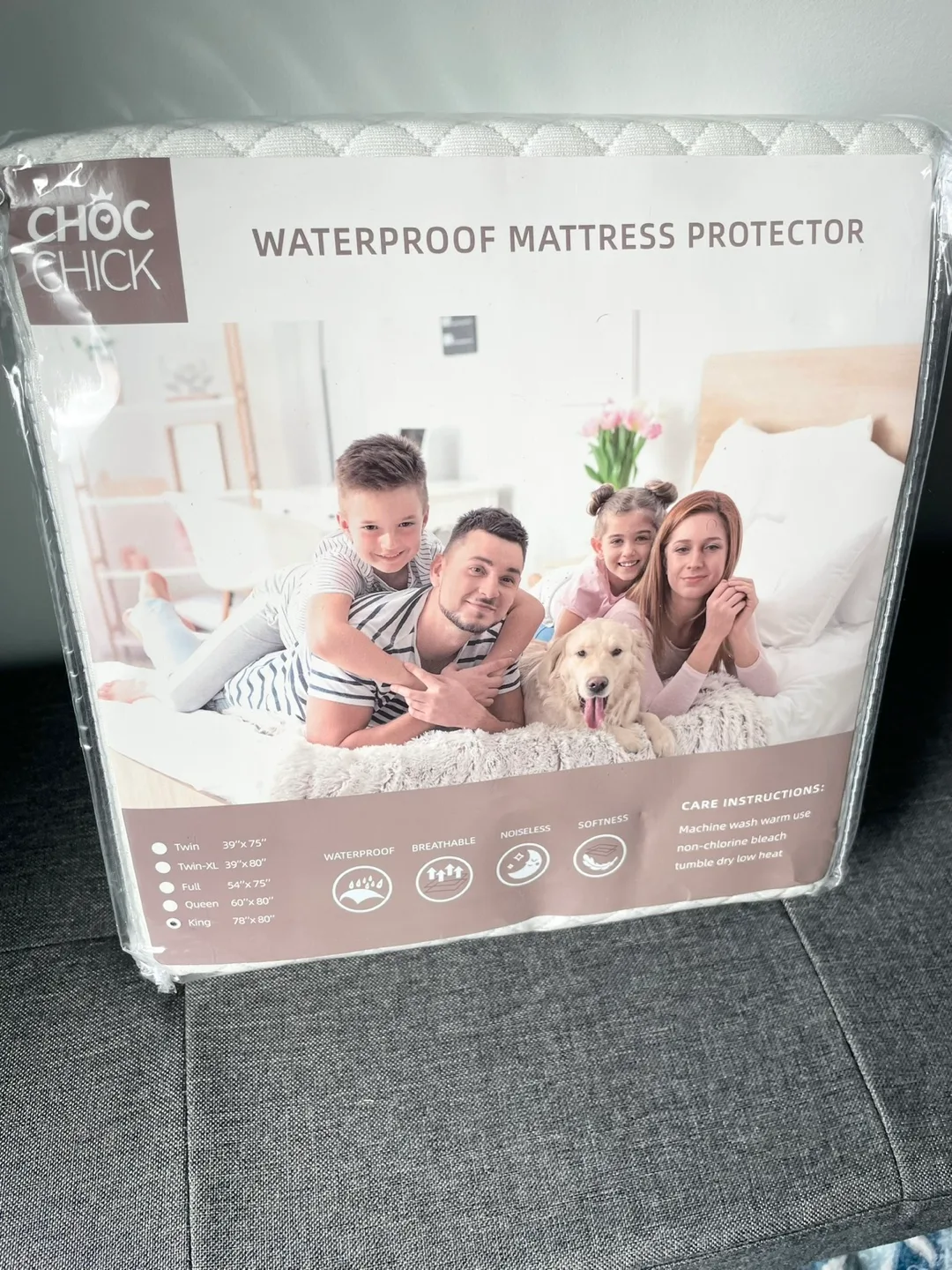 Waterproof Mattress Protector. King Size. Brand New. thumbnail
