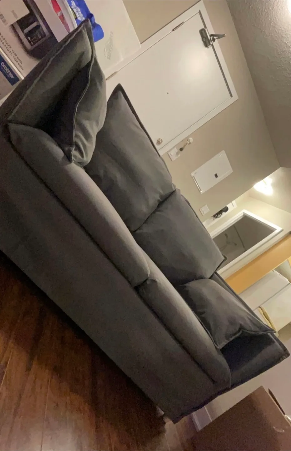 Ikea BACKSÄLEN Loveseat/Couch/Sofa  - Hallarp Gray thumbnail