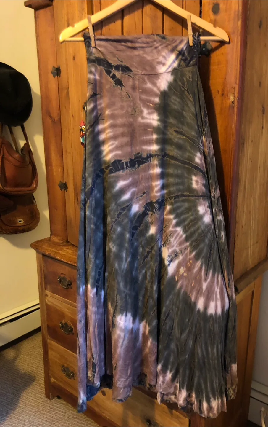 Tie-Dye Maxi Skirt thumbnail