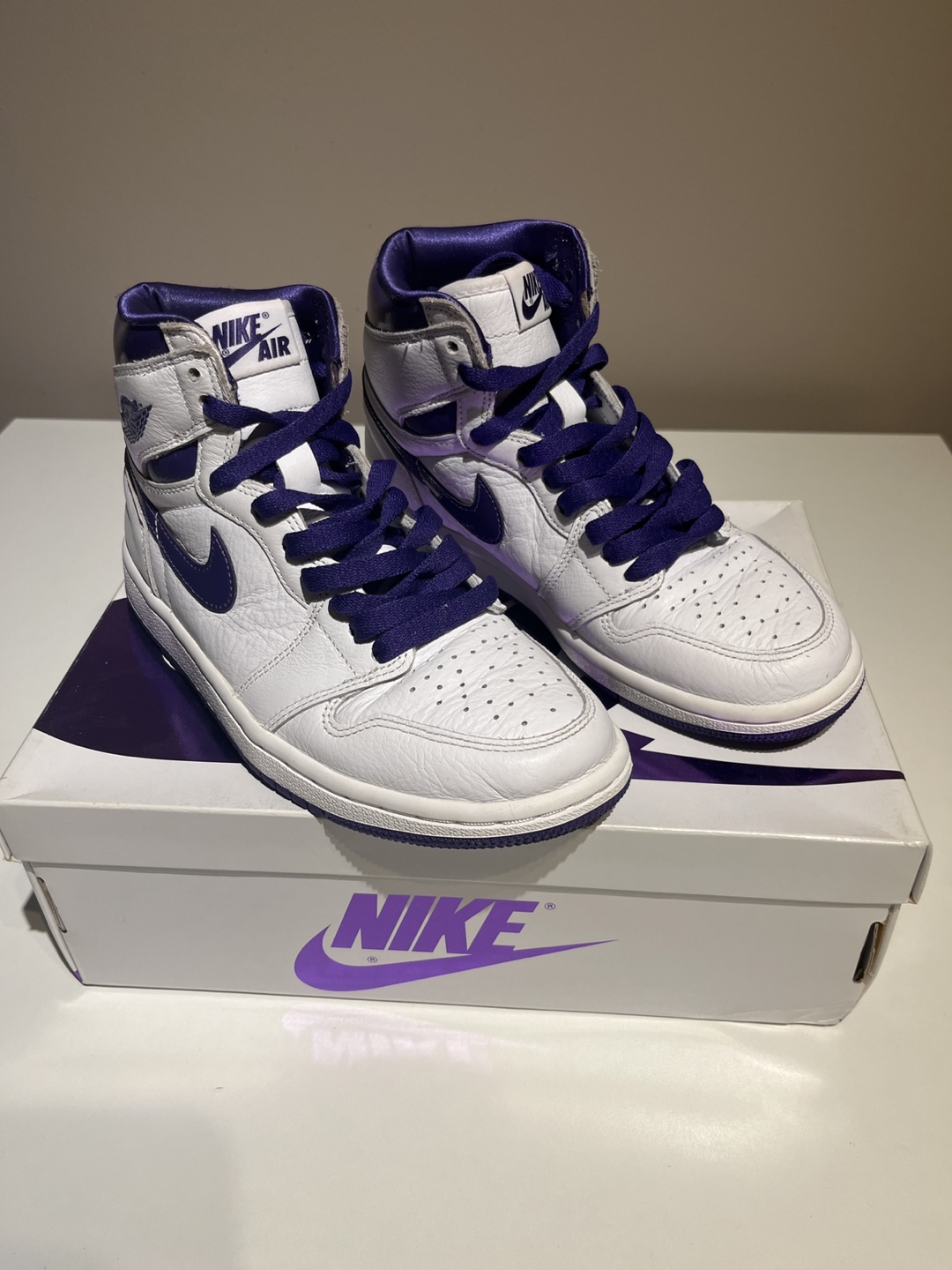 Nike Air Jordan 1 High OG WMNS 'Court Purple' - photo 2