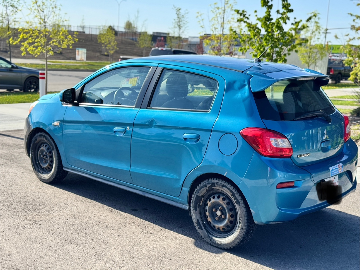 2017 Mitsubishi Mirage - Blue - Used - photo 2