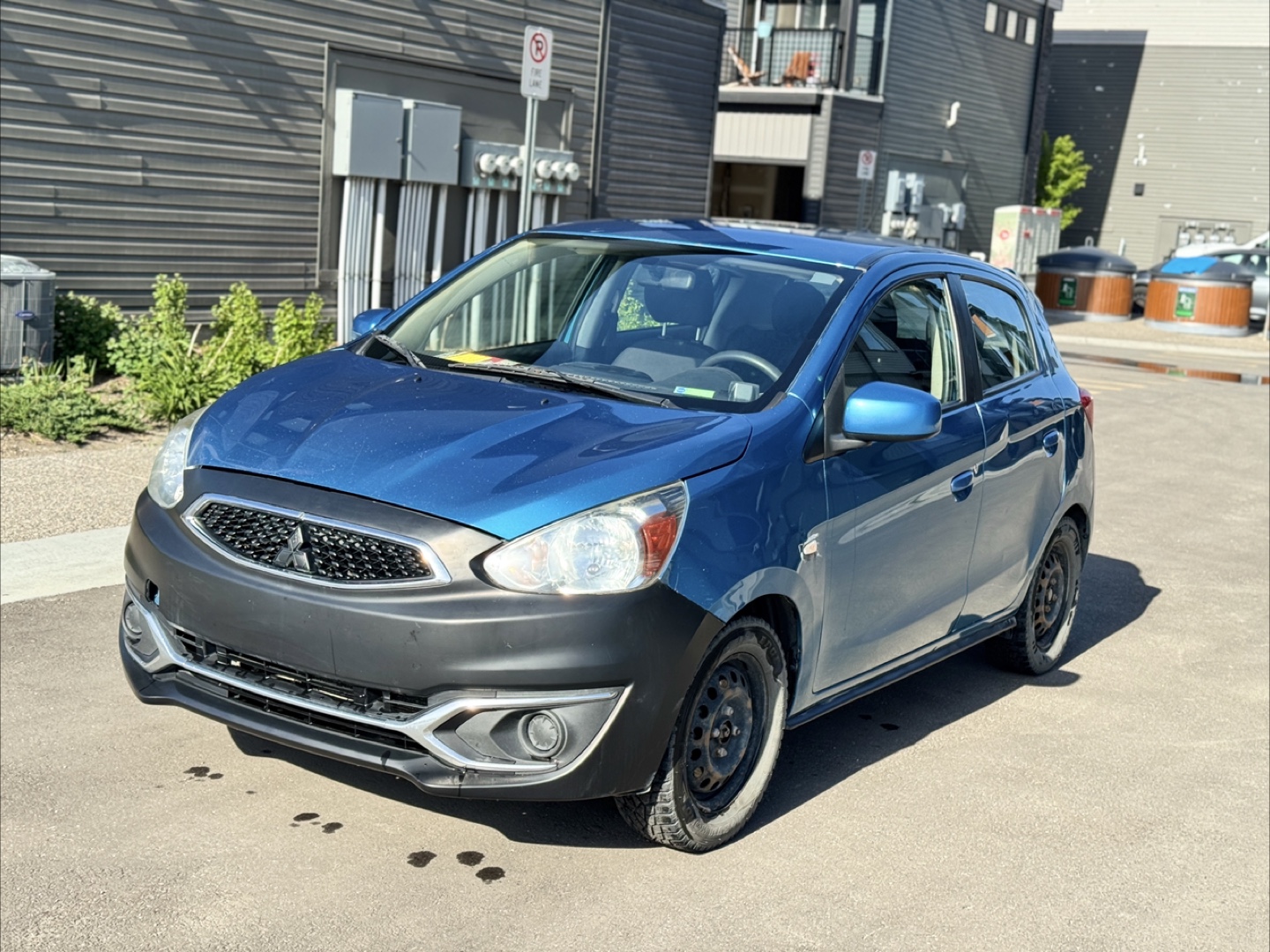2017 Mitsubishi Mirage - Blue - Used - photo 3