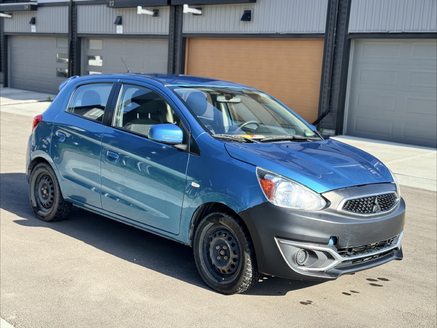 2017 Mitsubishi Mirage - Blue - Used - photo 4