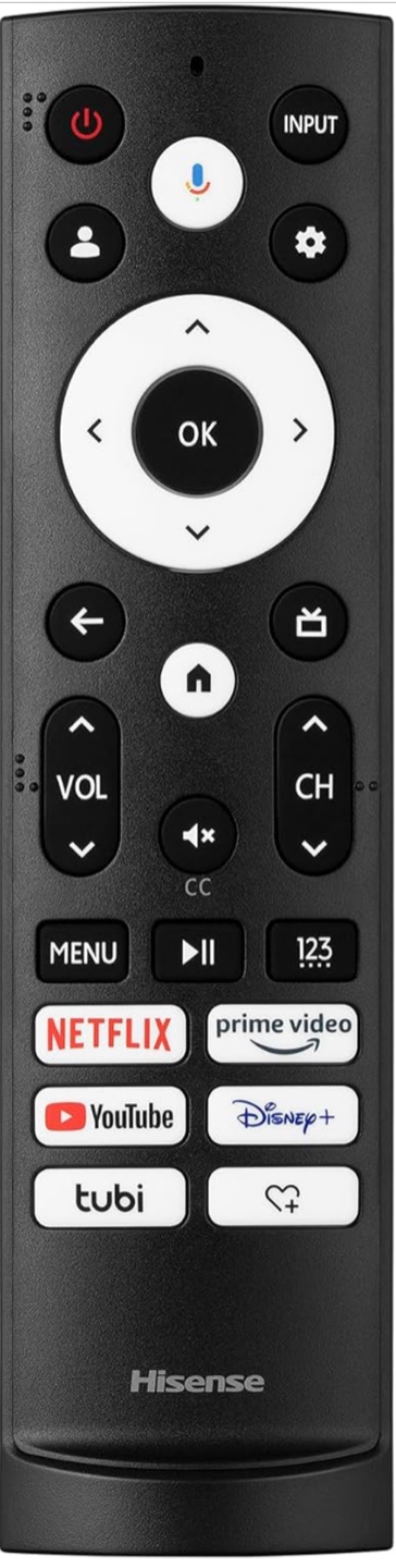 Hisense 55A68N-55 inch 4K UHD Smart Google TV with 4K