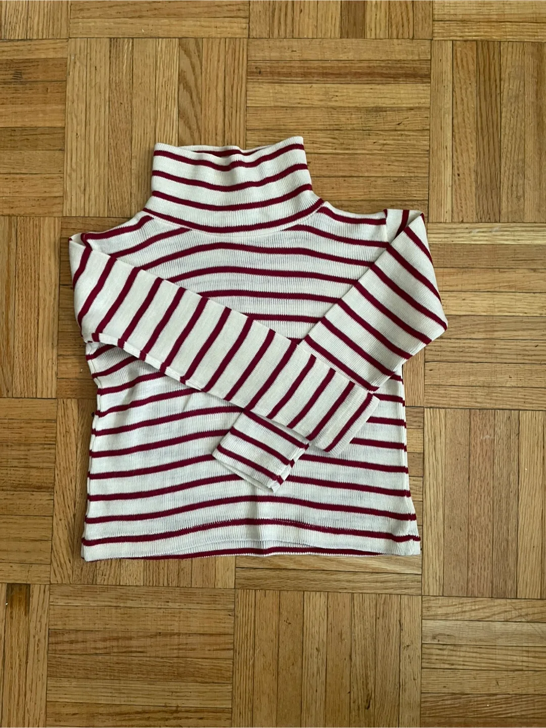 Children’s Striped Turtleneck Sweater thumbnail