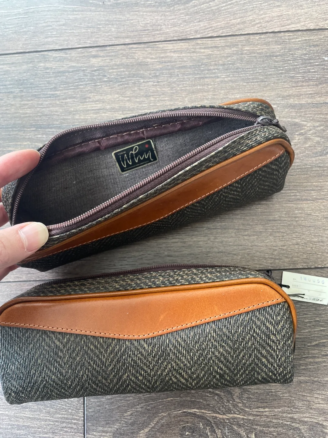 Set of Two Classic Collegiate Pencil Cases image indicator(2)